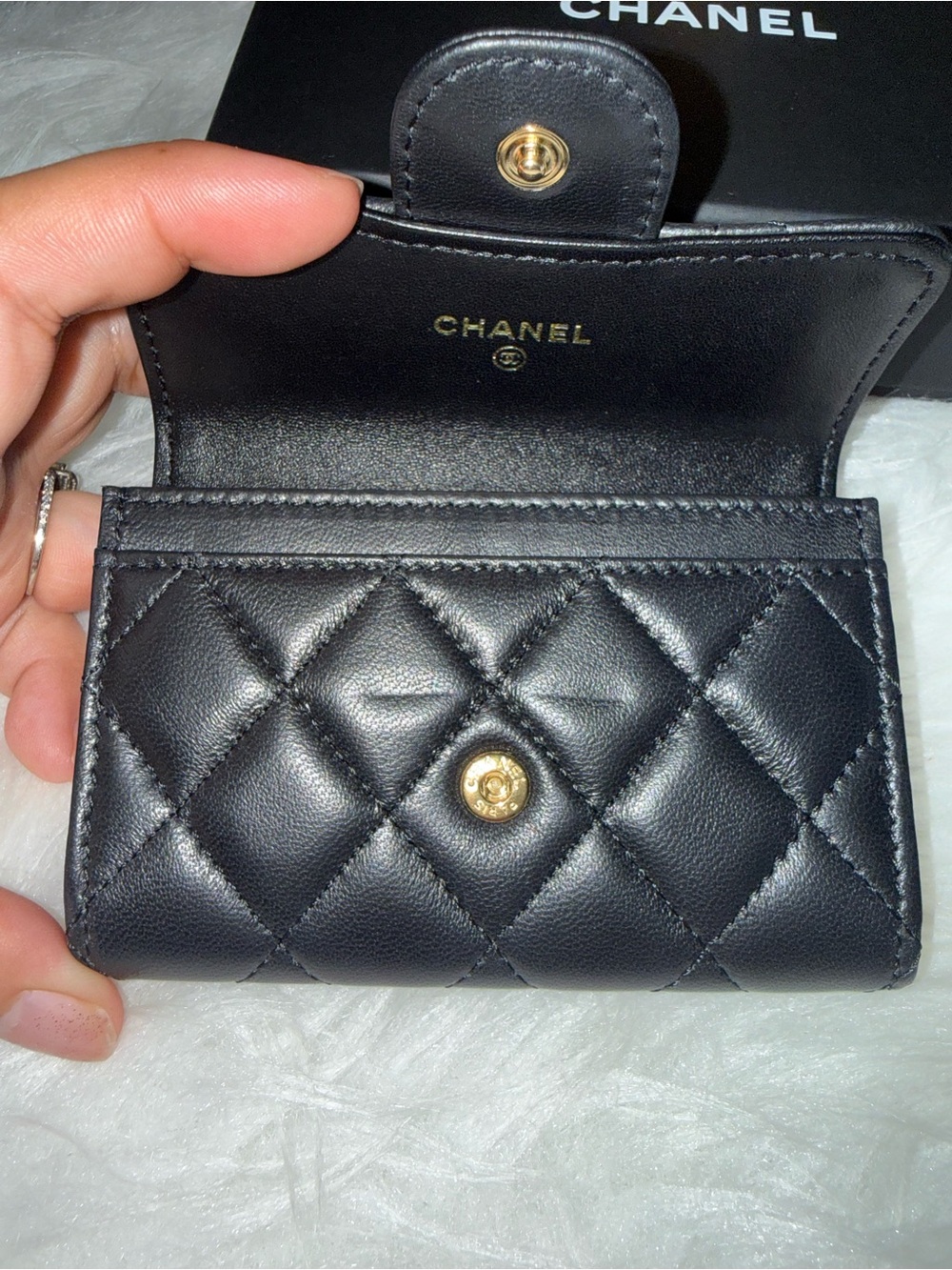 🌸 Chanel Classic Flap Card Holder🌸 - Picture 10 of 16